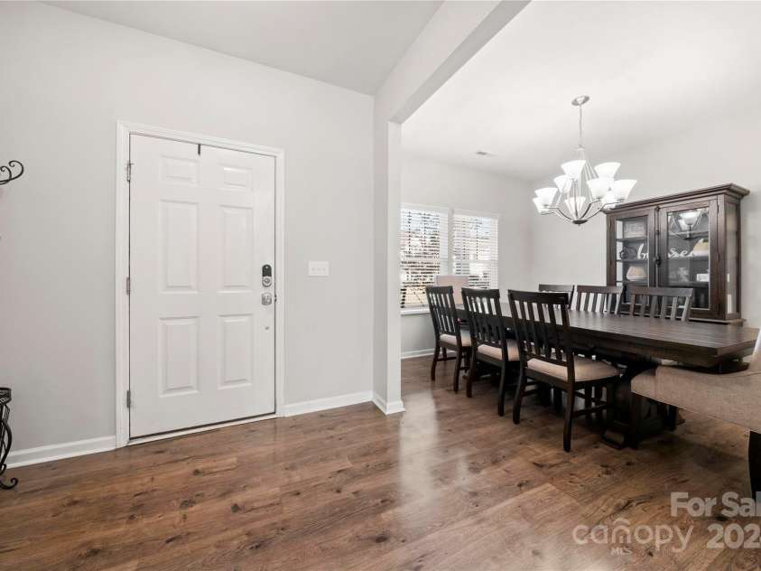 1568 Whitman Court, York, SC 29745.  MLS# CAR4195754, YatesRealty ID 4058. Foyer opens to dining room