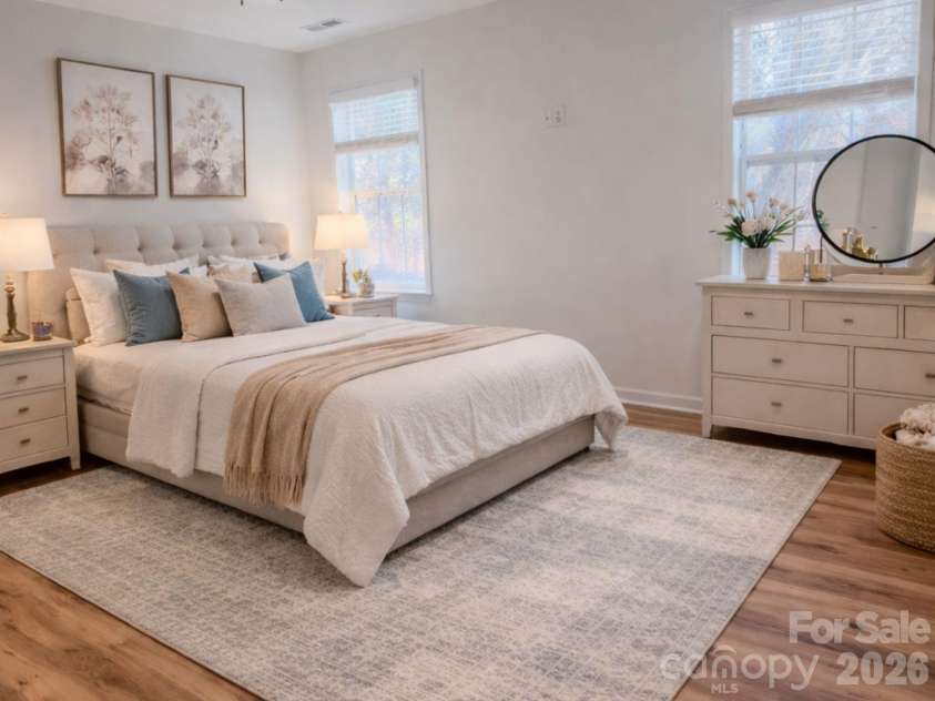 9310 Chastain Walk Drive, Charlotte, NC 28216.  MLS# CAR4322341, YatesRealty ID 4058. Virtually Staged Third Bedroom