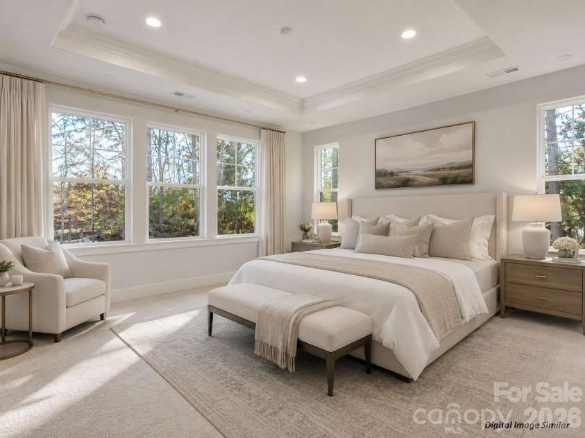 2804 Forest Lawn Drive, Weddington, NC 28104.  MLS# CAR4409157, YatesRealty ID 40618. Primary Bedroom