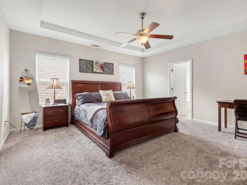 3246 Lock Erne Avenue, Kannapolis, NC 28081.  MLS# CAR4408977, YatesRealty ID 40624. Primary Bedroom