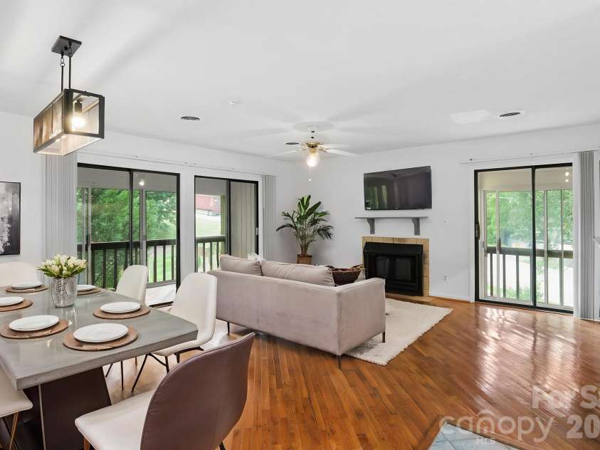 304 Birch Forest Lane, Asheville, NC 28803.  MLS# CAR4409571, YatesRealty ID 40627. AI Staged