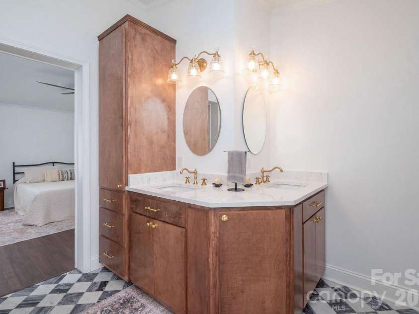 1130 Howards Creek Mill Road, Vale, NC 28168.  MLS# CAR4408725, YatesRealty ID 40631. Primary bathroom