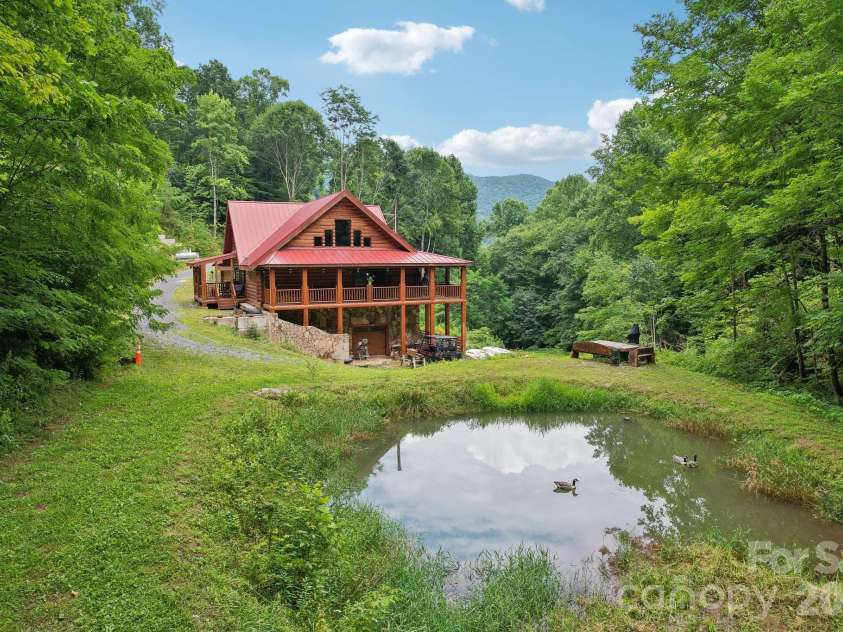 4501 Cove Creek Road, Waynesville, NC 28785.  MLS# CAR4409308, YatesRealty ID 40648. 
