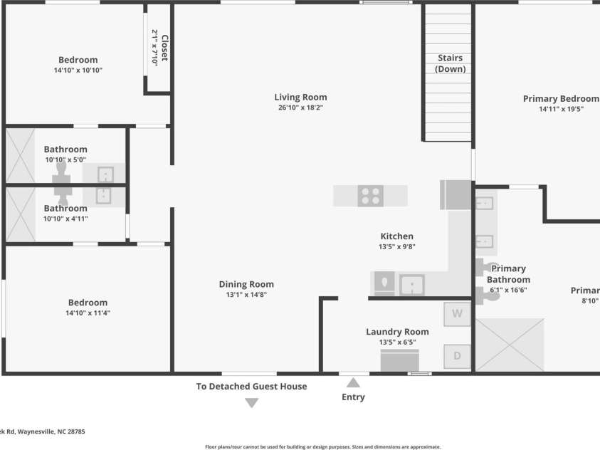 4501 Cove Creek Road, Waynesville, NC 28785.  MLS# CAR4409308, YatesRealty ID 40648. 