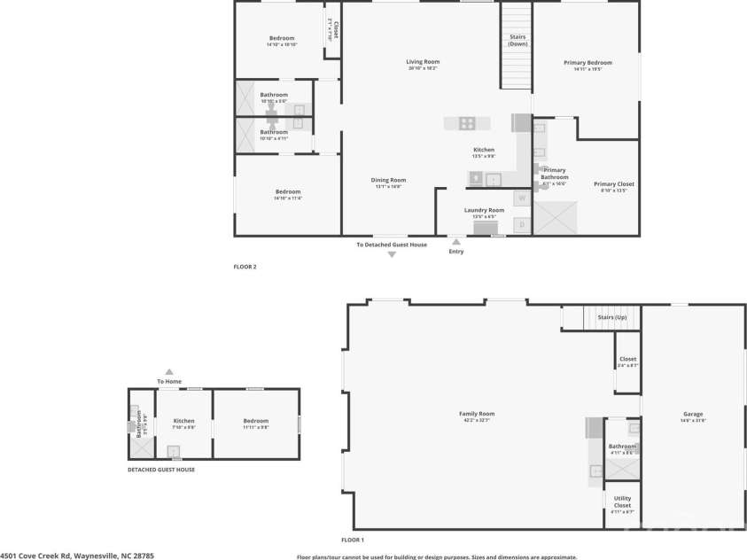 4501 Cove Creek Road, Waynesville, NC 28785.  MLS# CAR4409308, YatesRealty ID 40648. 