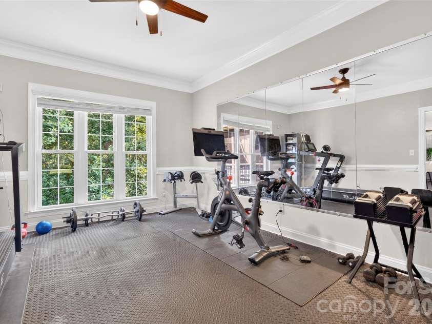 132 Parkside Lane, Mooresville, NC 28117.  MLS# CAR4407811, YatesRealty ID 40655. Flex Space Currently Used As An Exercise Room