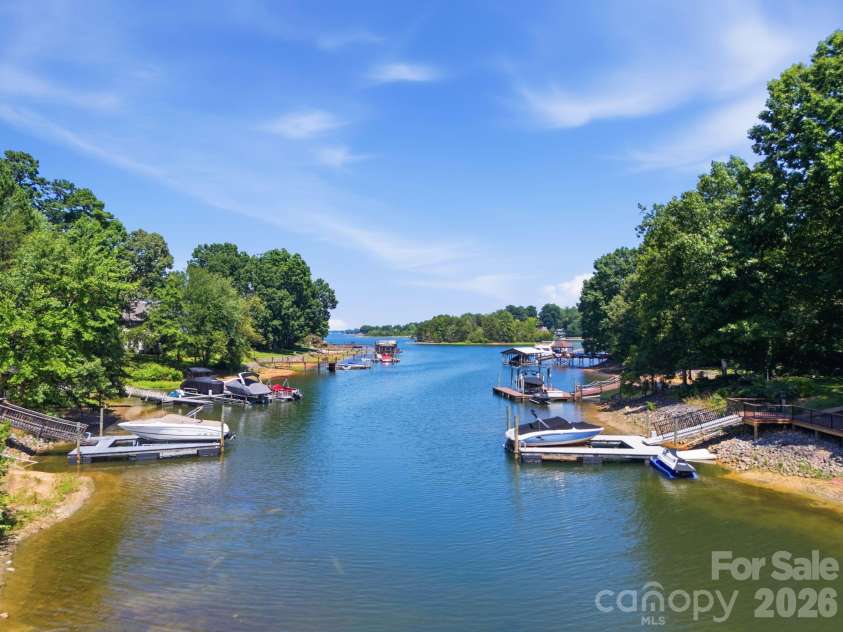 2494 Cherry Lane, Denver, NC 28037.  MLS# CAR4404242, YatesRealty ID 40664. Peaceful cove views.