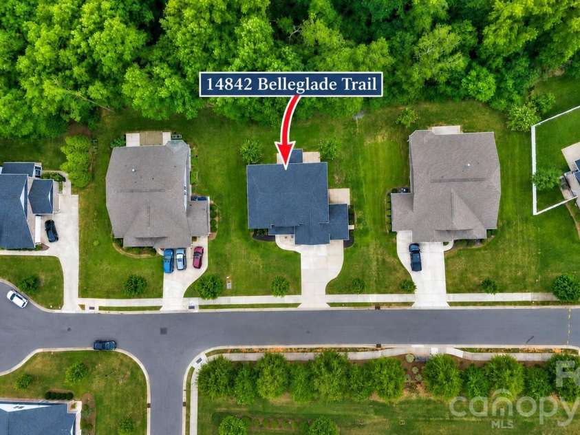 14842 Belleglade Trail, Mint Hill, NC 28227.  MLS# CAR4406402, YatesRealty ID 40667. 