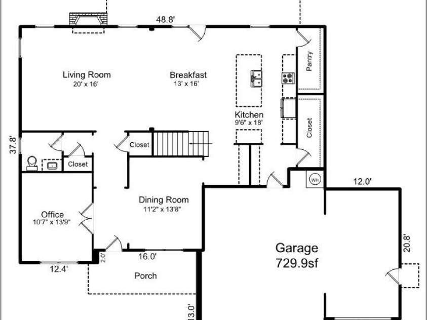 14842 Belleglade Trail, Mint Hill, NC 28227.  MLS# CAR4406402, YatesRealty ID 40667. 