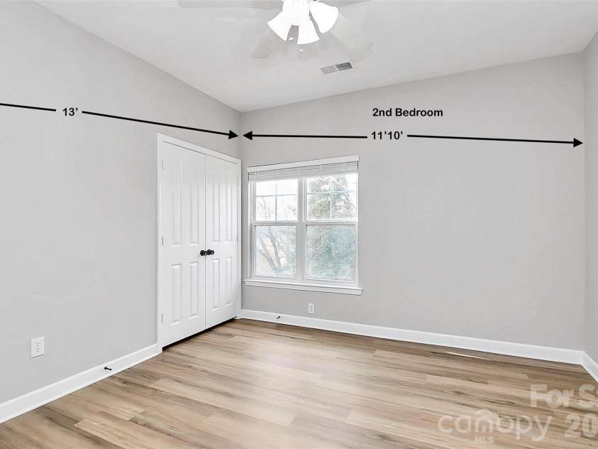 16464 Redstone Mountain Lane, Charlotte, NC 28277.  MLS# CAR4341427, YatesRealty ID 4067. 2nd bedroom 13