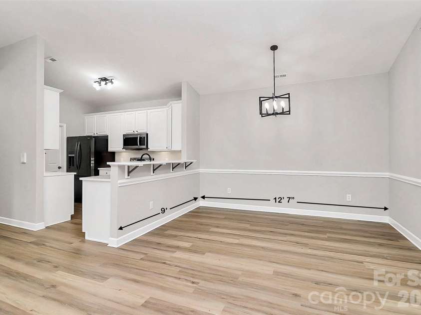 16464 Redstone Mountain Lane, Charlotte, NC 28277.  MLS# CAR4341427, YatesRealty ID 4067. View from Living Room