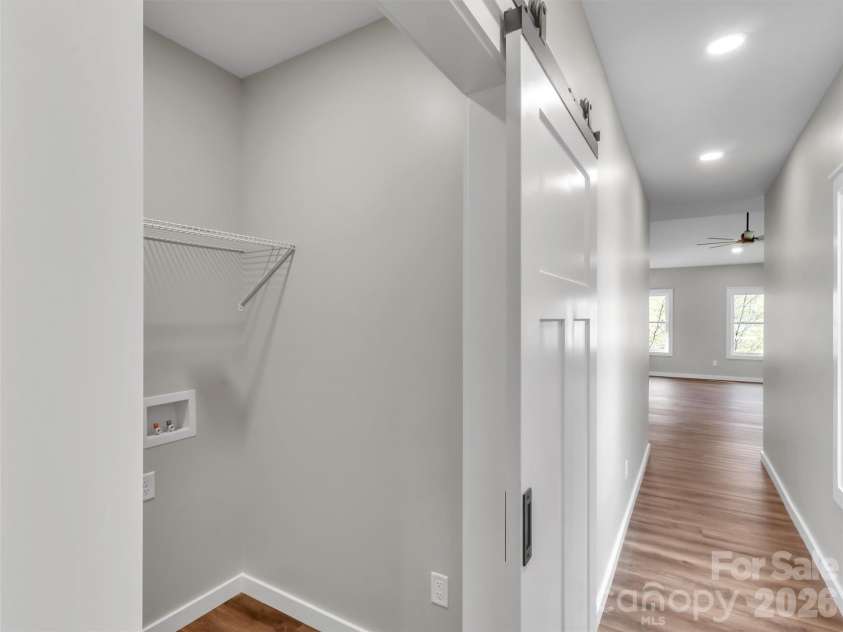 171 Peyton Elaine Road, Clyde, NC 28721.  MLS# CAR4333107, YatesRealty ID 4068. Laundry Area