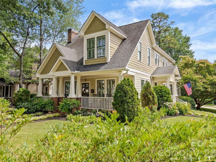 2200 Shenandoah Avenue, Charlotte, NC 28205.  MLS# CAR4399400, YatesRealty ID 40683. Front Exterior