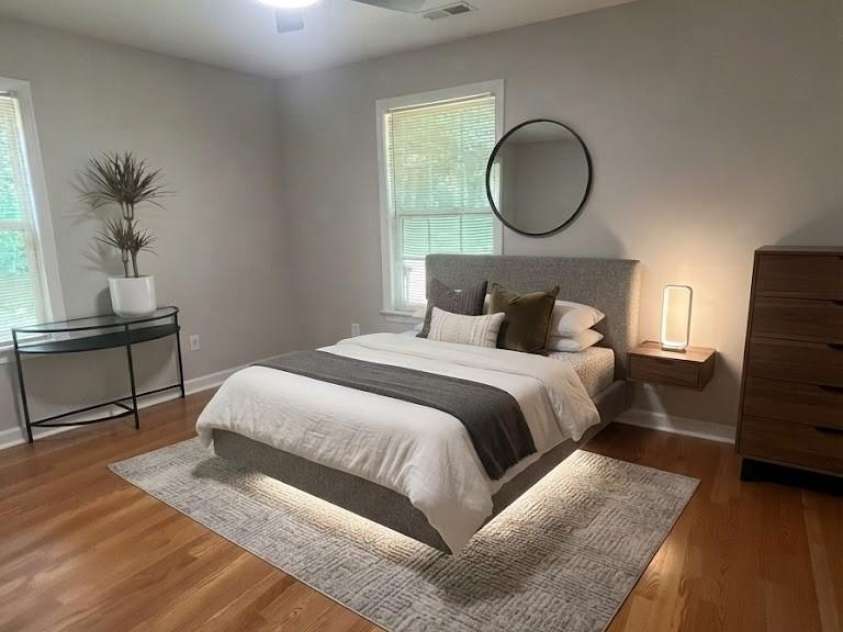 5228 Crane Point Drive, Charlotte, NC 28227.  MLS# CAR4408509, YatesRealty ID 40685. Virtually staged bedroom.