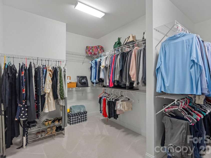 13147 Union Square Drive, Huntersville, NC 28078.  MLS# CAR4400709, YatesRealty ID 40701. Primary closet