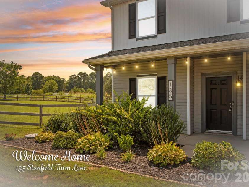 135 Stanfield Farm Lane, Stanfield, NC 28163.  MLS# CAR4408019, YatesRealty ID 40728. 