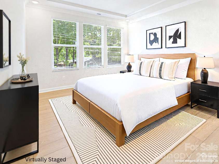 2649 Ravencroft Drive, Charlotte, NC 28208.  MLS# CAR4368827, YatesRealty ID 40729. Primary Bedroom