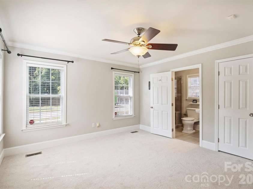 1323 Carolyn Drive, Charlotte, NC 28205.  MLS# CAR4418433, YatesRealty ID 40746. Primary Bedroom