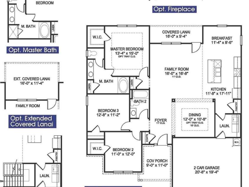 1305 Gardenia Drive, Mt Ulla, NC 28125.  MLS# CAR4410312, YatesRealty ID 40773. Floor Plan