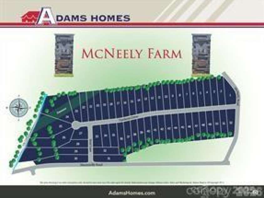 1435 Gardenia Drive, Mt Ulla, NC 28125.  MLS# CAR4410319, YatesRealty ID 40775. Site Map