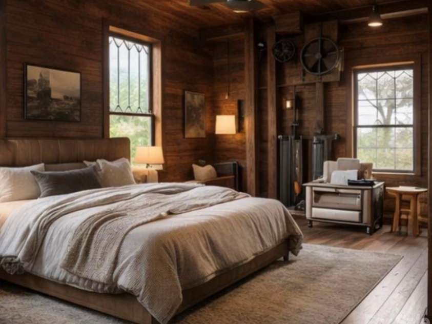 1 Old Mill Lane, Weaverville, NC 28787.  MLS# CAR4410367, YatesRealty ID 40782. AI staged for Res conversion inside Mill