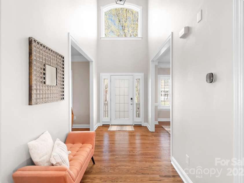 15124 Hugh Mcauley Road, Huntersville, NC 28078.  MLS# CAR4234988, YatesRealty ID 4079. Beautiful and recently refinished hardwoods in a classic yet on trend color.