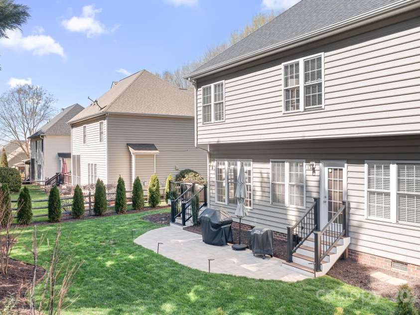 15124 Hugh Mcauley Road, Huntersville, NC 28078.  MLS# CAR4234988, YatesRealty ID 4079. Recently added patio is a great place to grill or entertain outdoors.