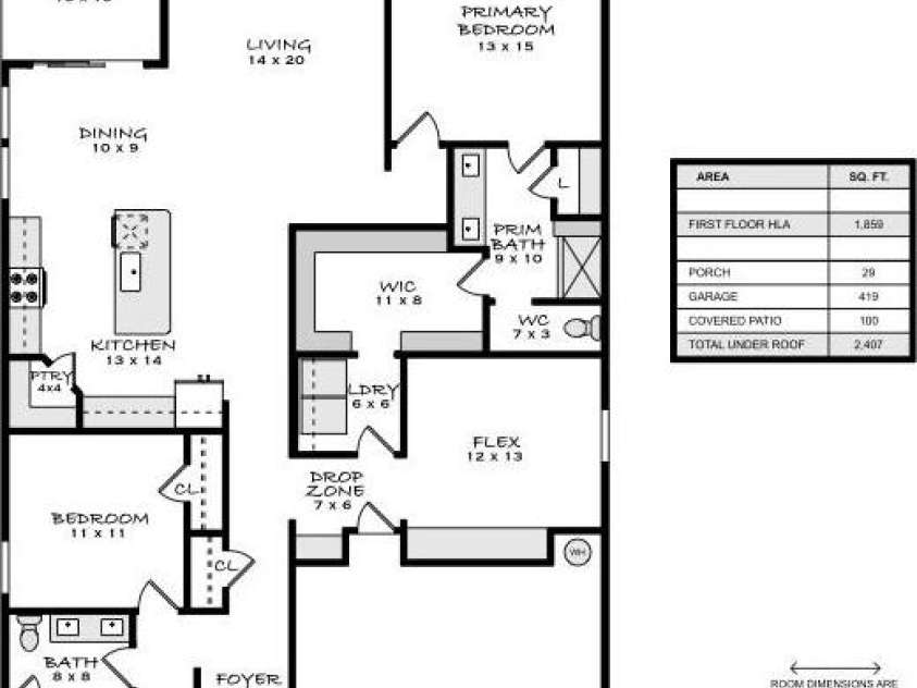 4514 Bright Road, Charlotte, NC 28214.  MLS# CAR4396374, YatesRealty ID 40790. Floorplan