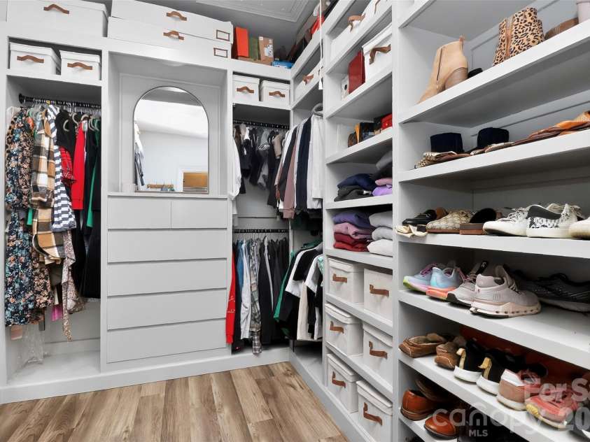 4514 Bright Road, Charlotte, NC 28214.  MLS# CAR4396374, YatesRealty ID 40790. Large primary custom closet