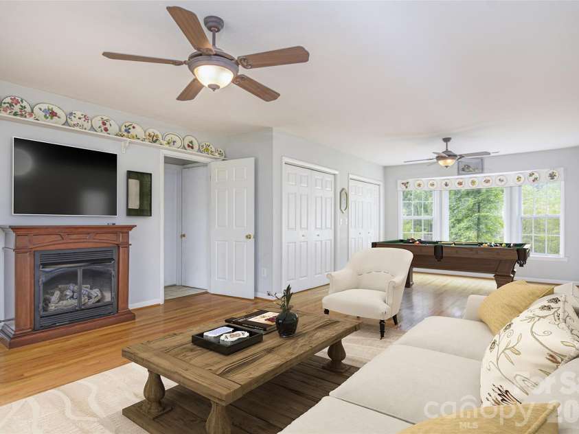 352 Cedar Lane, Arden, NC 28704.  MLS# CAR4391358, YatesRealty ID 40799. Virtually Staged