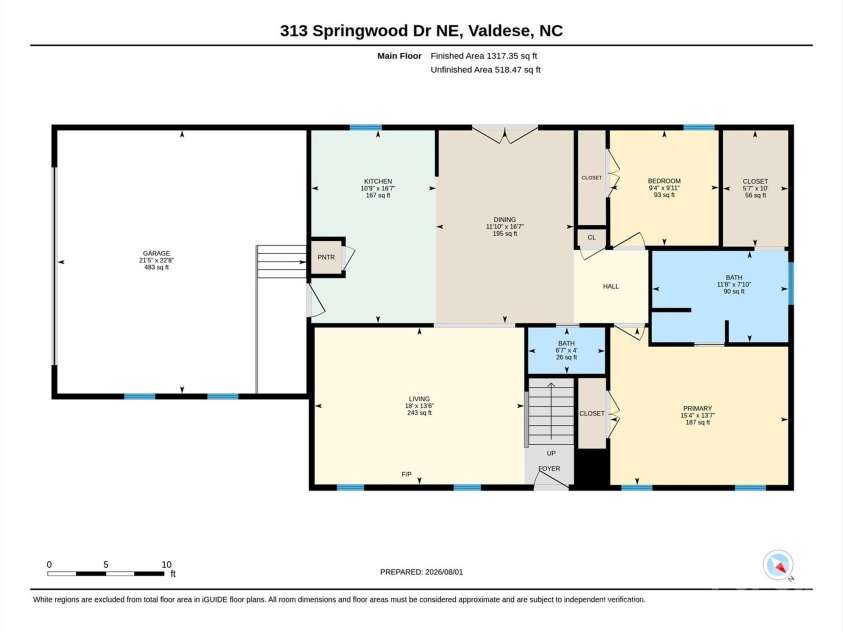 313 Springwood Drive, Valdese, NC 28690.  MLS# CAR4410397, YatesRealty ID 40807. 