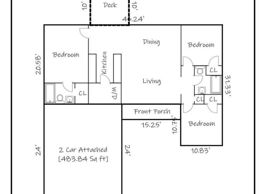 1314 39th Street Circle, Hickory, NC 28602.  MLS# CAR4242476, YatesRealty ID 4082. 