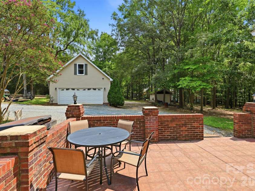 6707 Providence Road, Waxhaw, NC 28173.  MLS# CAR4408651, YatesRealty ID 40831. Rear patio