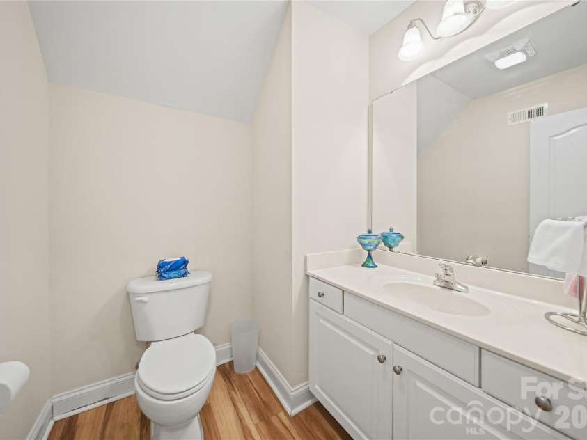 4110 Compostela Court, Monroe, NC 28110.  MLS# CAR4407411, YatesRealty ID 40833. Half bath downstairs