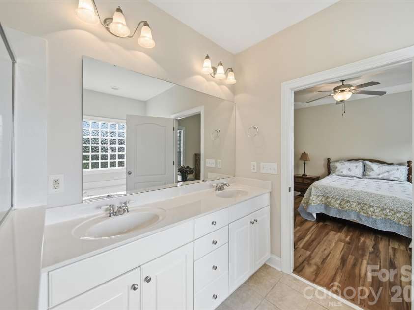 4110 Compostela Court, Monroe, NC 28110.  MLS# CAR4407411, YatesRealty ID 40833. Primary bath