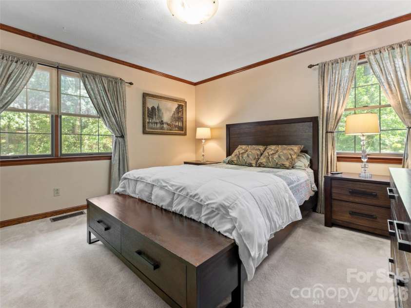 3 Westbridge Drive, Hendersonville, NC 28739.  MLS# CAR4398725, YatesRealty ID 40837. Bedroom 2