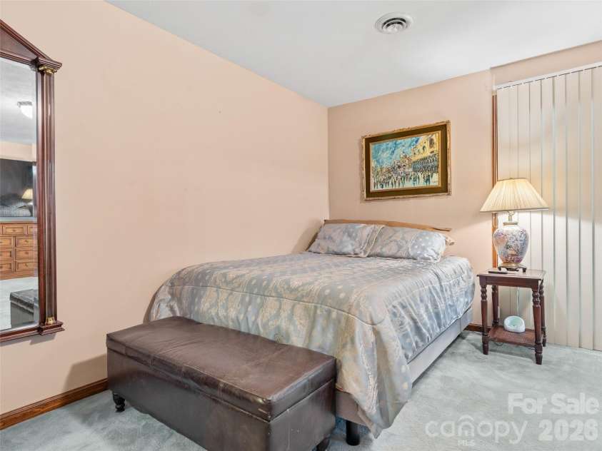 3 Westbridge Drive, Hendersonville, NC 28739.  MLS# CAR4398725, YatesRealty ID 40837. Bedroom 3 in Basement