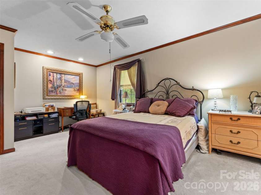 3 Westbridge Drive, Hendersonville, NC 28739.  MLS# CAR4398725, YatesRealty ID 40837. Primary Bedroom