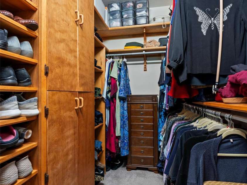 3 Westbridge Drive, Hendersonville, NC 28739.  MLS# CAR4398725, YatesRealty ID 40837. Primary Bedroom's Walk-in Closet