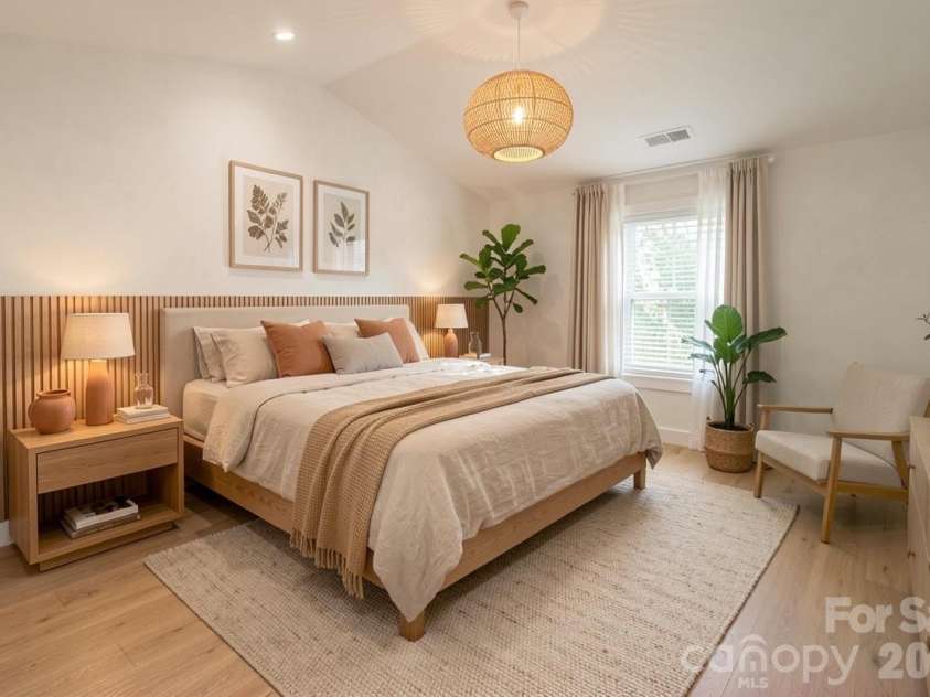 119 Brixham Loop, Troutman, NC 28166.  MLS# CAR4410222, YatesRealty ID 40876. Bedroom 3 staged