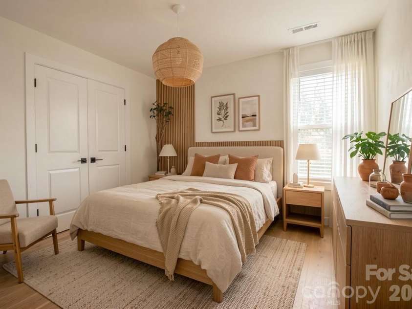 119 Brixham Loop, Troutman, NC 28166.  MLS# CAR4410222, YatesRealty ID 40876. Bedroom 4 staged