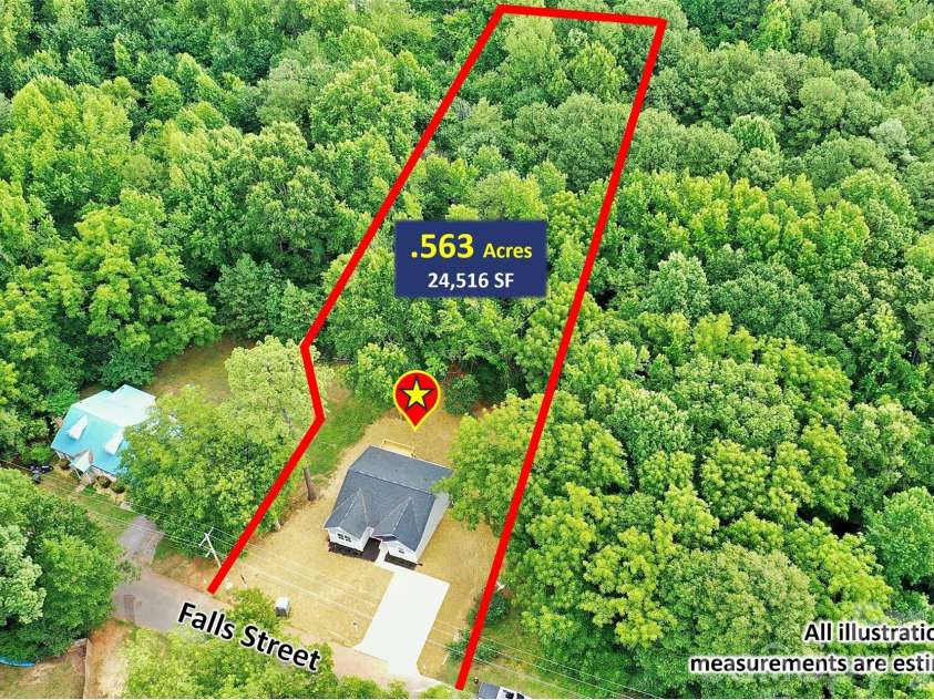 105 Falls Street, Kings Mountain, NC 28086.  MLS# CAR4403142, YatesRealty ID 40910. 