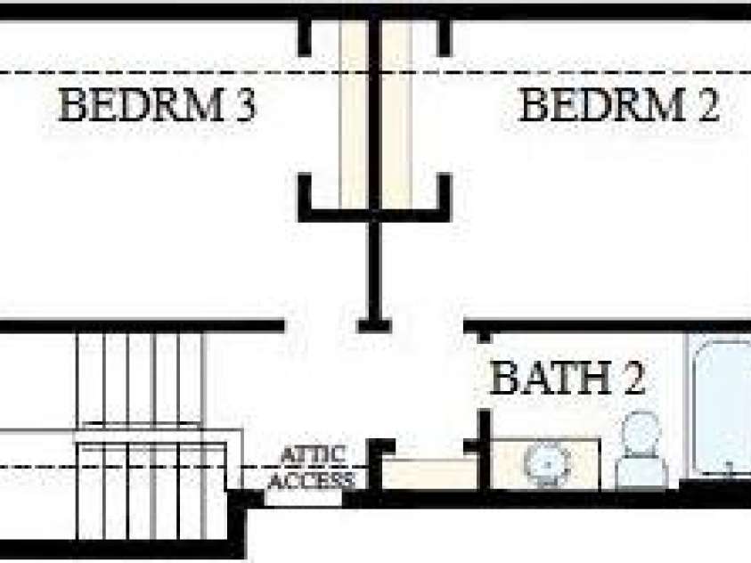 14034 Marlin Lane, Mint Hill, NC 28227.  MLS# CAR4404636, YatesRealty ID 40911. Second Floor