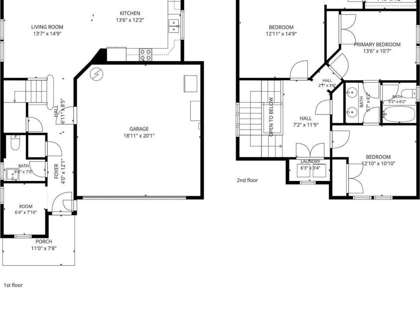 2568 Captains Watch Road, Kannapolis, NC 28083.  MLS# CAR4405919, YatesRealty ID 40940. Floor Plan