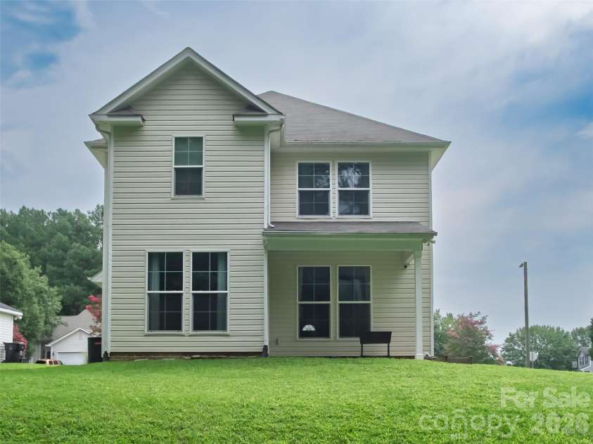 2568 Captains Watch Road, Kannapolis, NC 28083.  MLS# CAR4405919, YatesRealty ID 40940. Rear