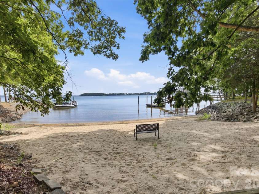 8247 Luckey Point Road, Denver, NC 28037.  MLS# CAR4406770, YatesRealty ID 40952. Private beach