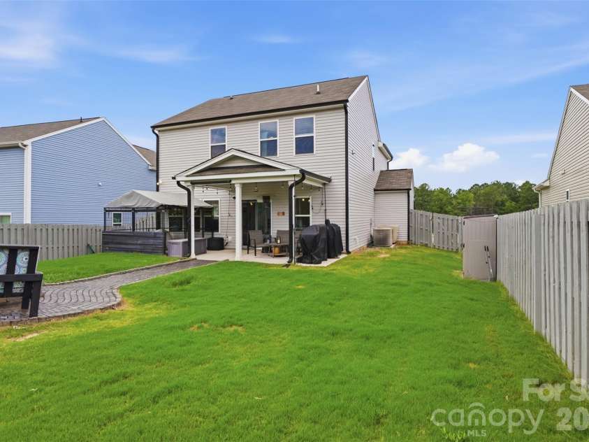 170 Batten Ridge Drive, Statesville, NC 28677.  MLS# CAR4407458, YatesRealty ID 40958. Rear View