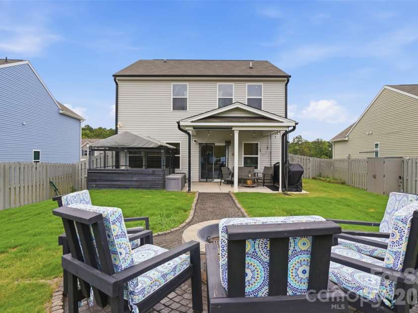 170 Batten Ridge Drive, Statesville, NC 28677.  MLS# CAR4407458, YatesRealty ID 40958. View from the Firepit