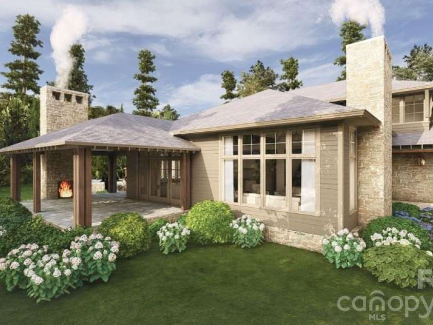WR 29 Sierra Trail, Elk Park, NC 28622.  MLS# CAR4389934, YatesRealty ID 40962. Back Rendering