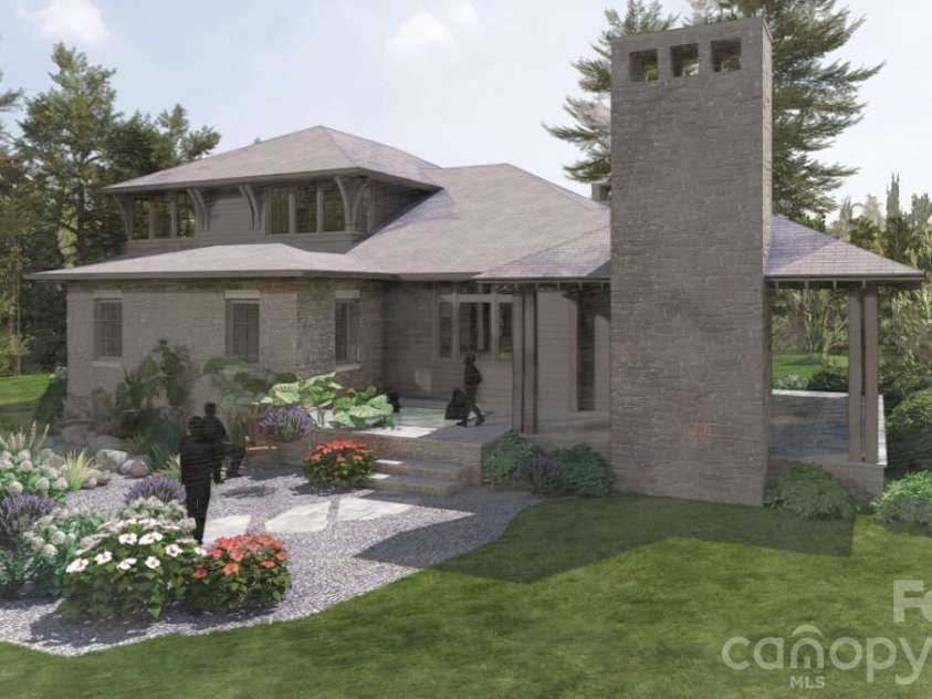WR 29 Sierra Trail, Elk Park, NC 28622.  MLS# CAR4389934, YatesRealty ID 40962. Back Rendering